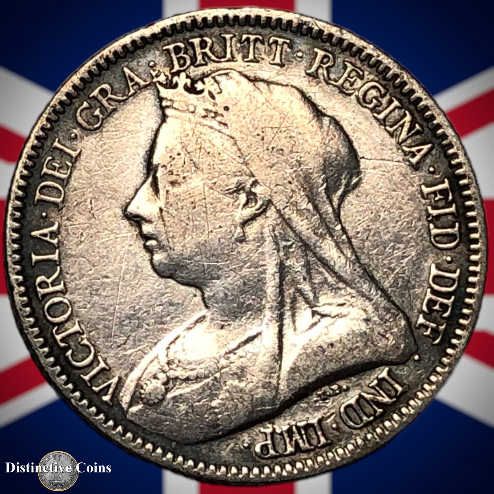 Great Britain 1893 Six Pence GB2773