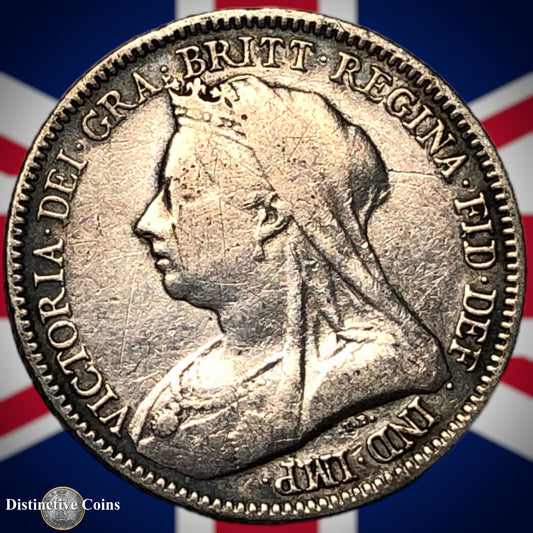 Great Britain 1893 Six Pence GB2773