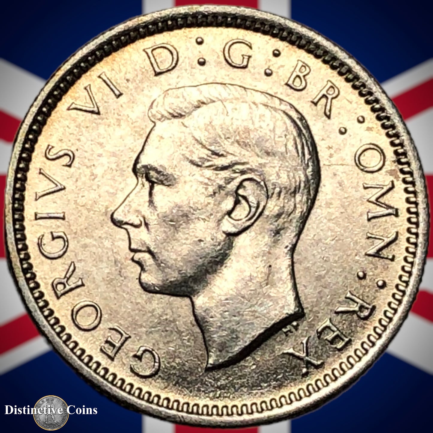 Great Britain 1945 Six Pence GB1762