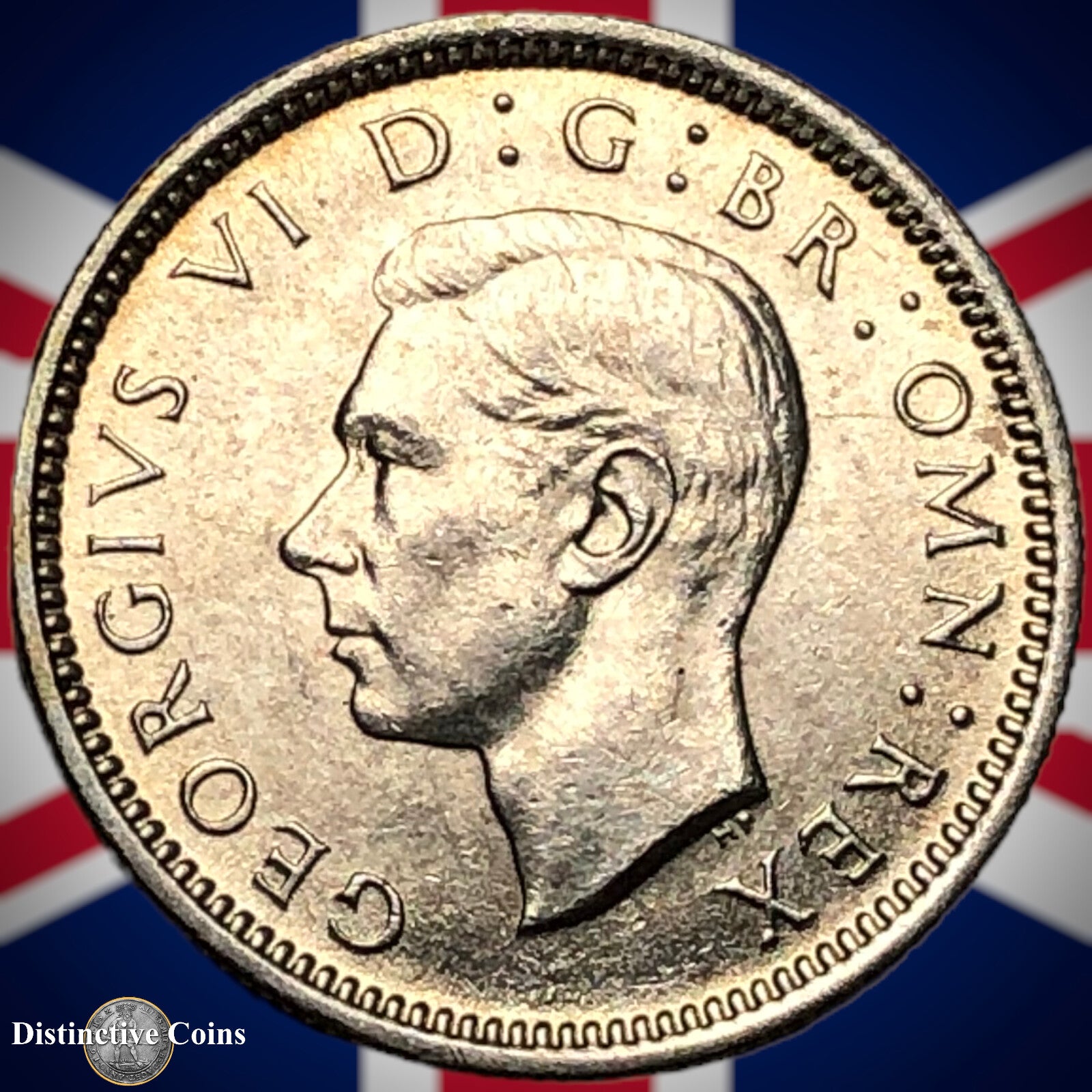 Great Britain 1945 Six Pence GB1762