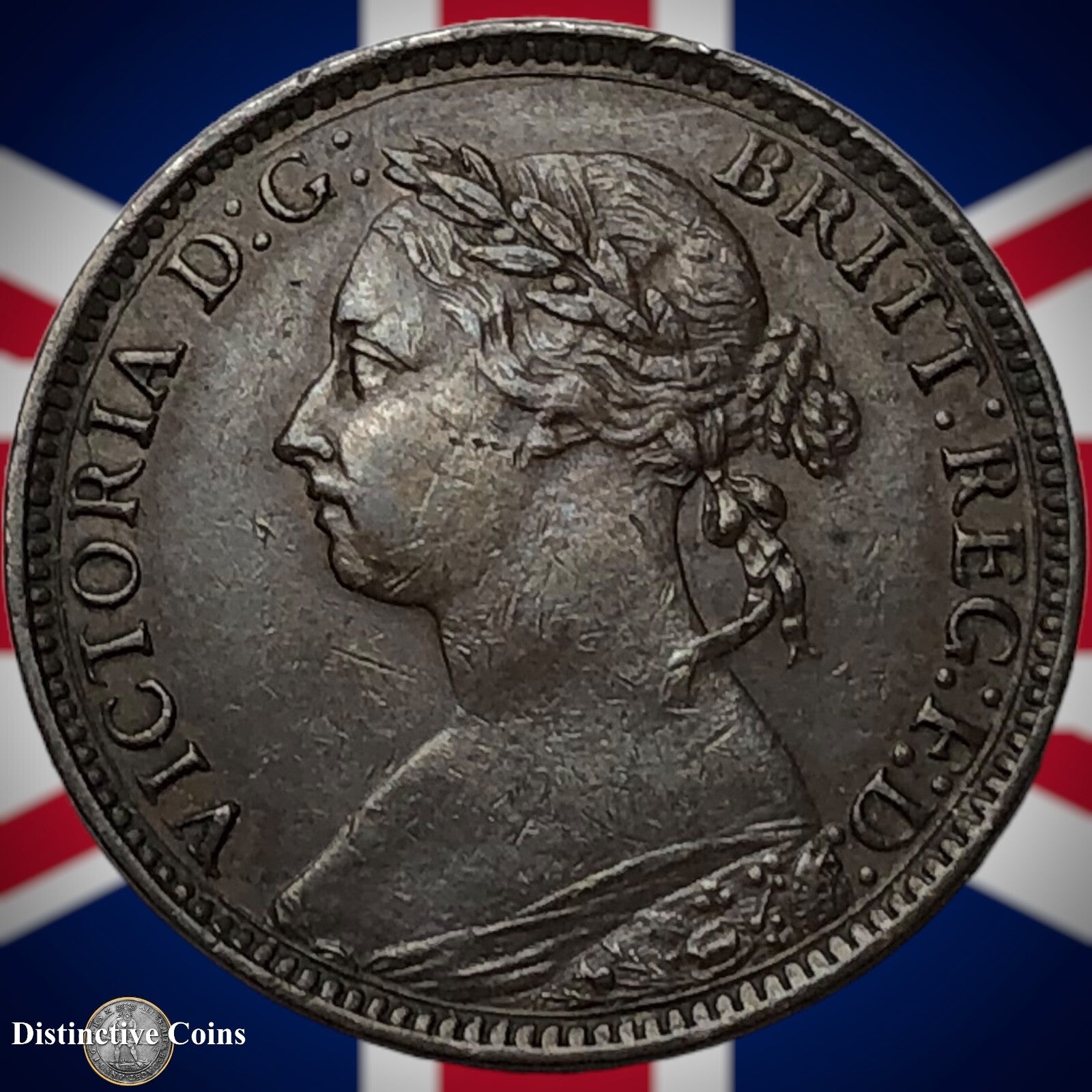 Great Britain 1888 Farthing 1/4d GB4258