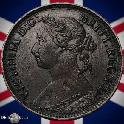 Great Britain 1891 Farthing 1/4d GB4308