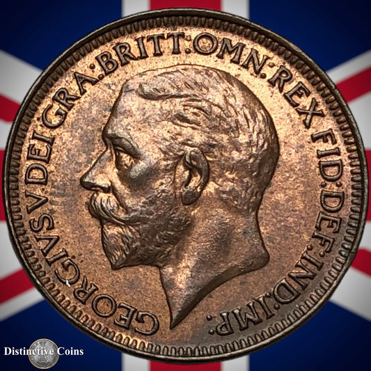 Great Britain 1929 Farthing 1/4d GB4877