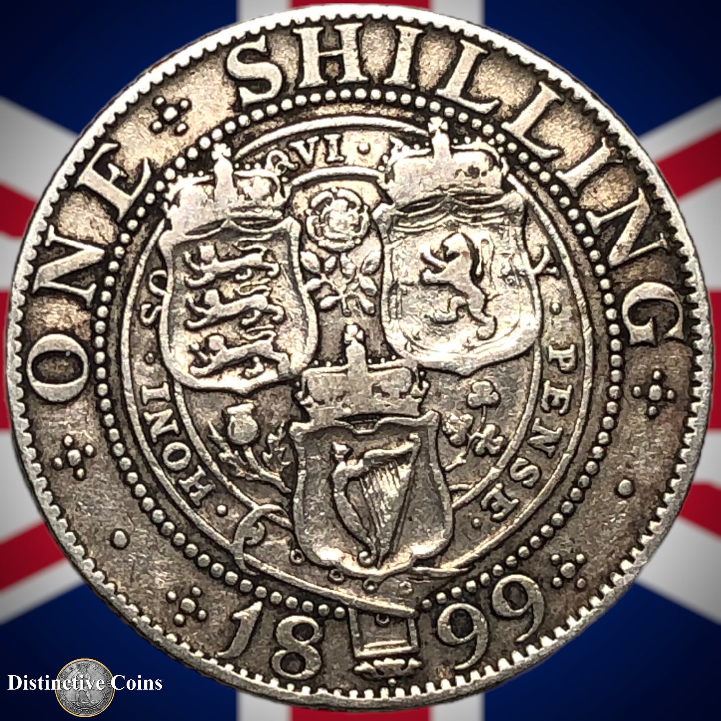 Great Britain 1899 British One Shilling GB0692