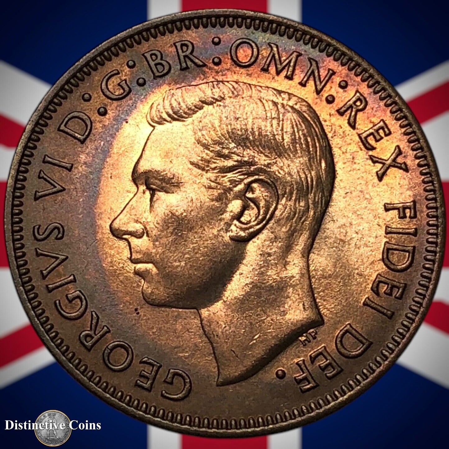 Great Britain 1952 Half Penny 1/2d GB6090