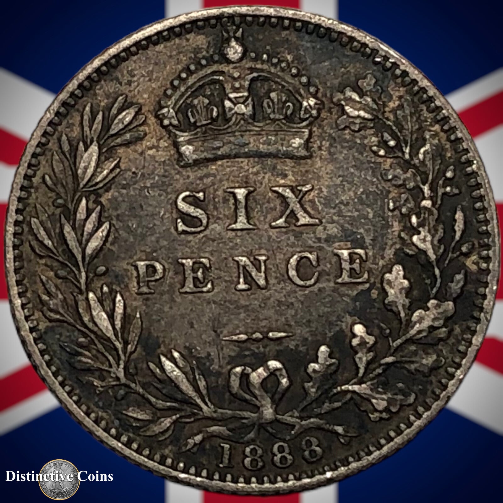 Great Britain 1888 Six Pence GB2711