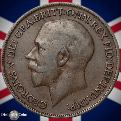Great Britain 1918 KN Penny 1d GB6889