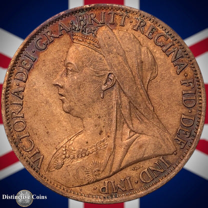 Great Britain 1901 Penny 1d GB6642