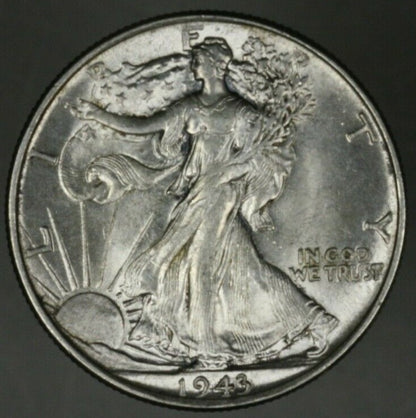 US Walking Liberty Half 1943 P    A2581