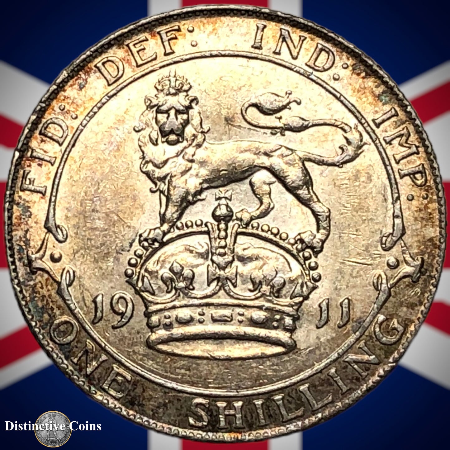 Great Britain 1911 One Shilling GB0919