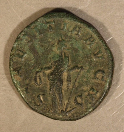 Gordian III 238-244 AD Sestertius Ancient Rome Coin  