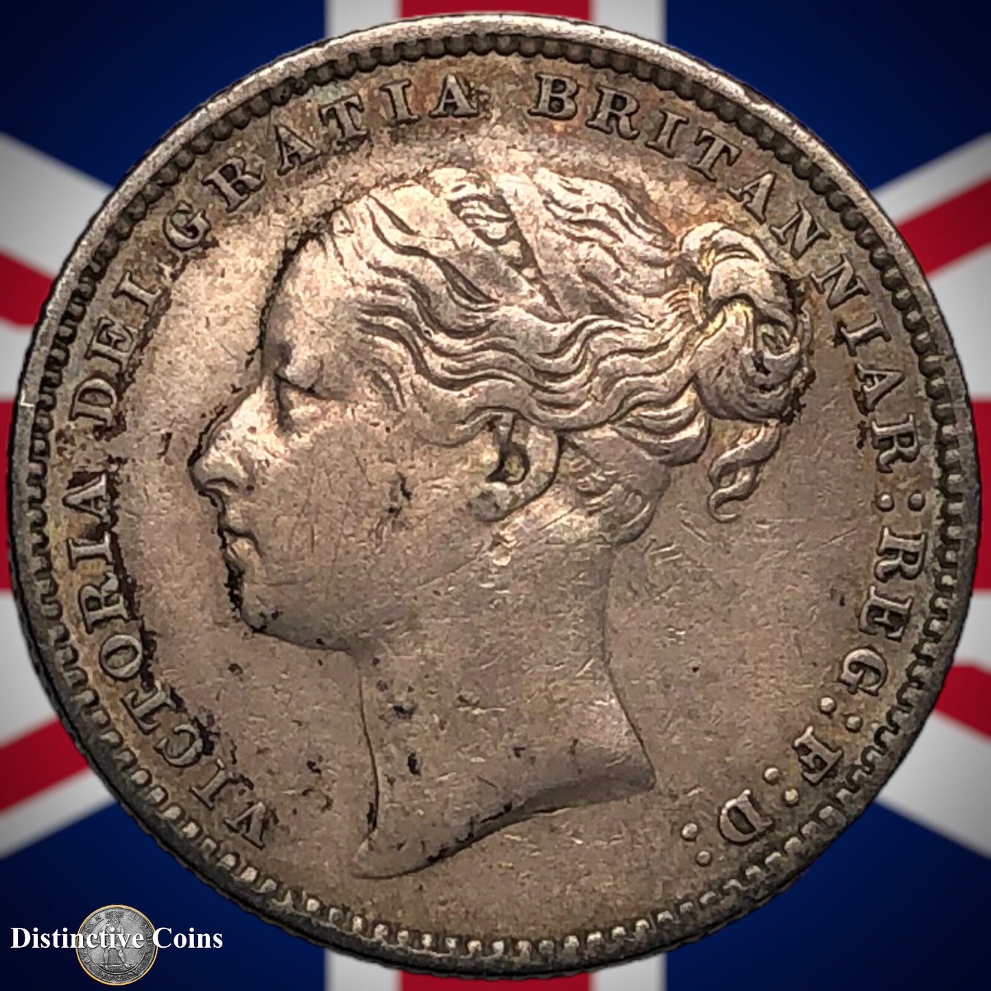 Great Britain 1880 British One Shilling GB0397