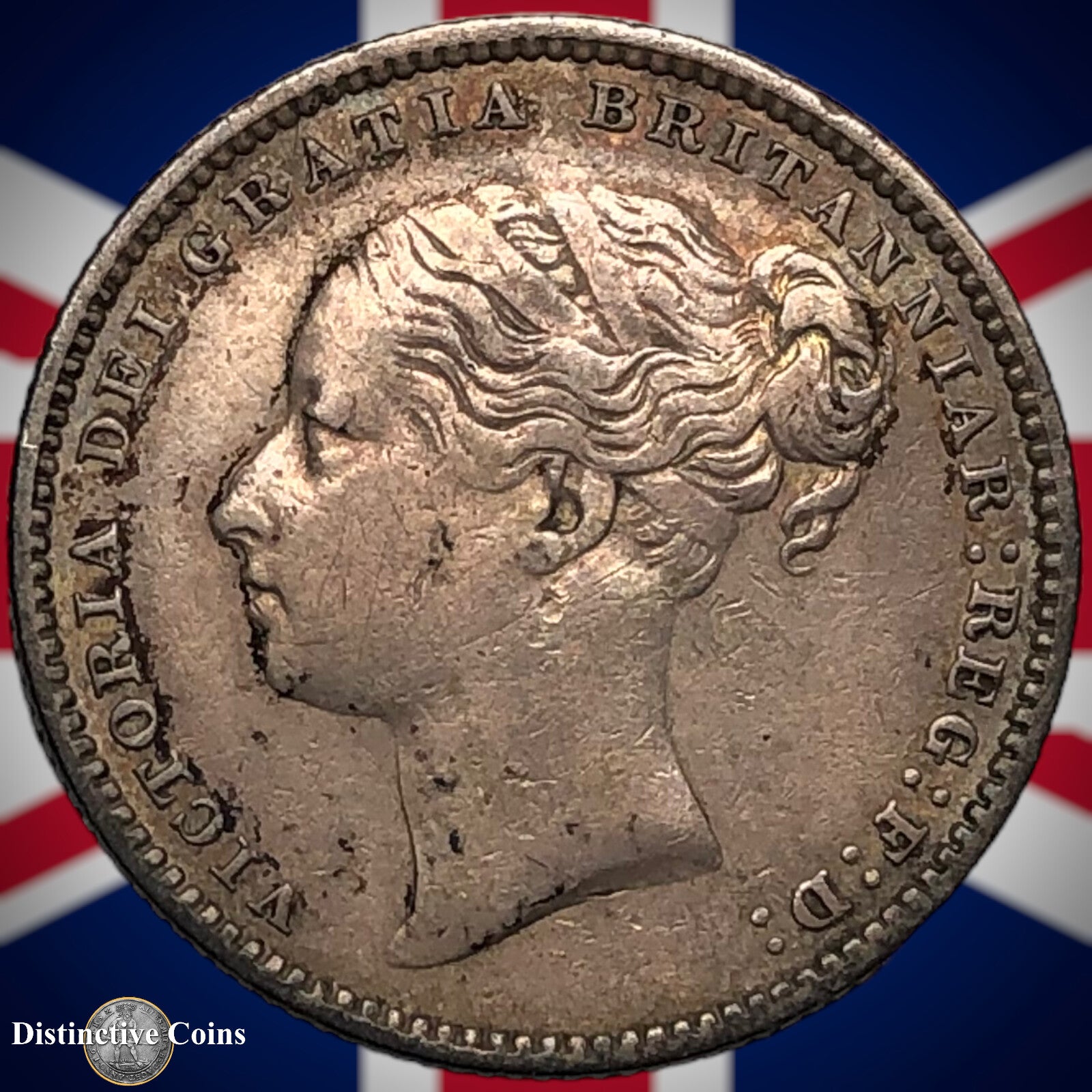 Great Britain 1880 British One Shilling GB0397