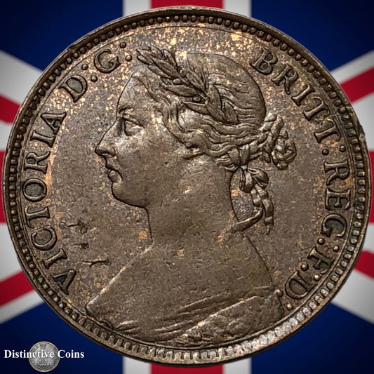 Great Britain 1893 Farthing 1/4d GB4340