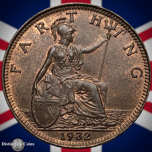 Great Britain 1932 Farthing 1/4d GB4921