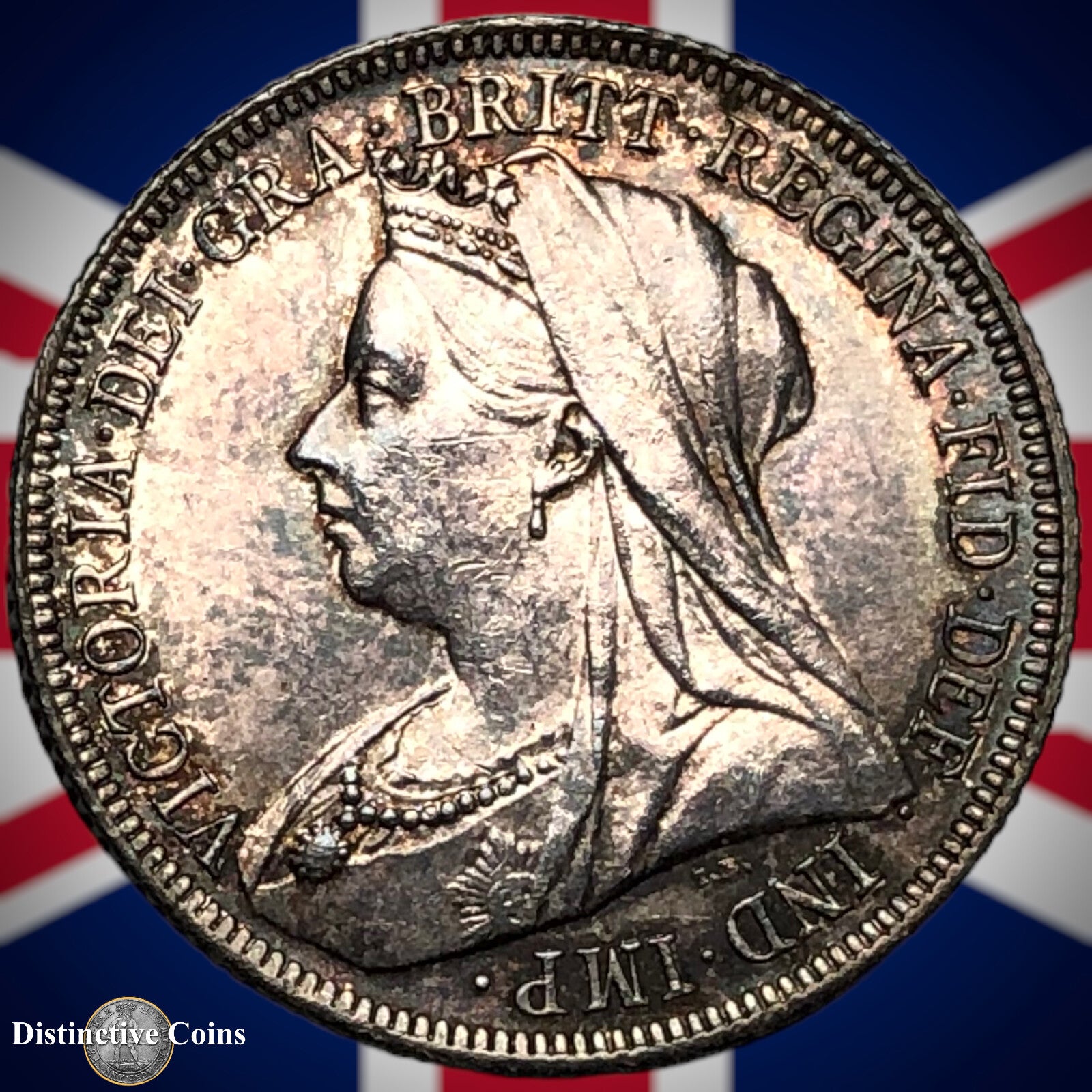 Great Britain 1900 British One Shilling GB0739