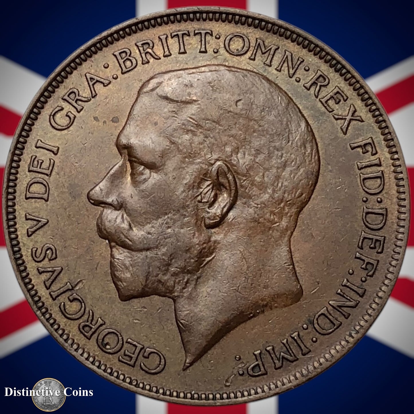 Great Britain 1922 Penny 1d GB7022