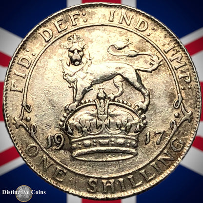 Great Britain 1917 One Shilling GB0998
