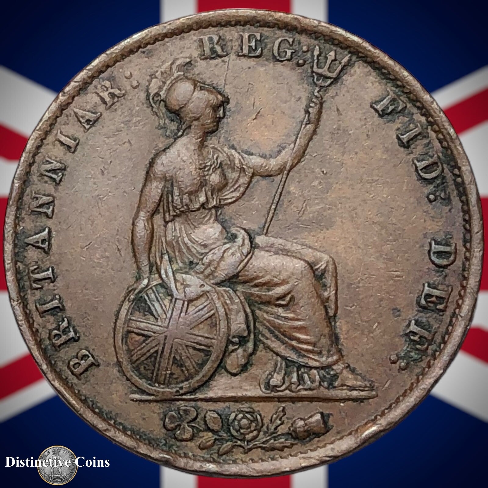 Great Britain 1854 Half Penny 1/2d GB5290