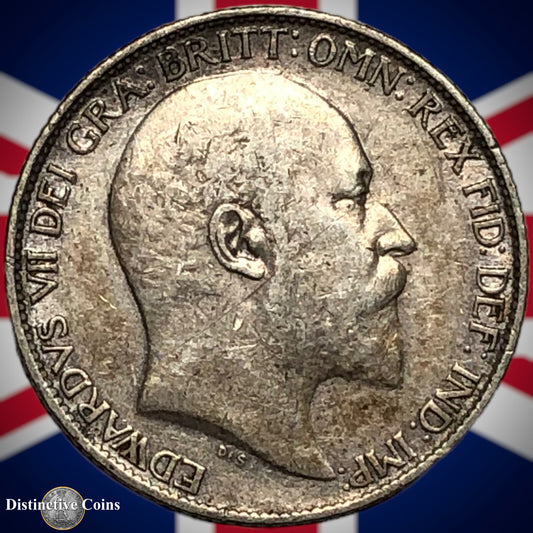 Great Britain 1910 Six Pence GB1555