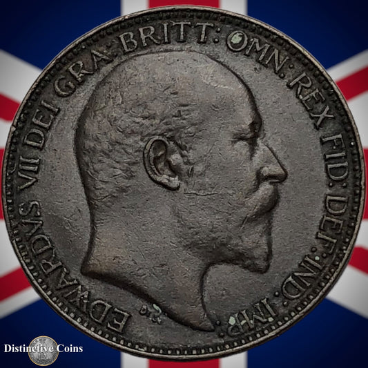 Great Britain 1902 Farthing 1/4d GB4504