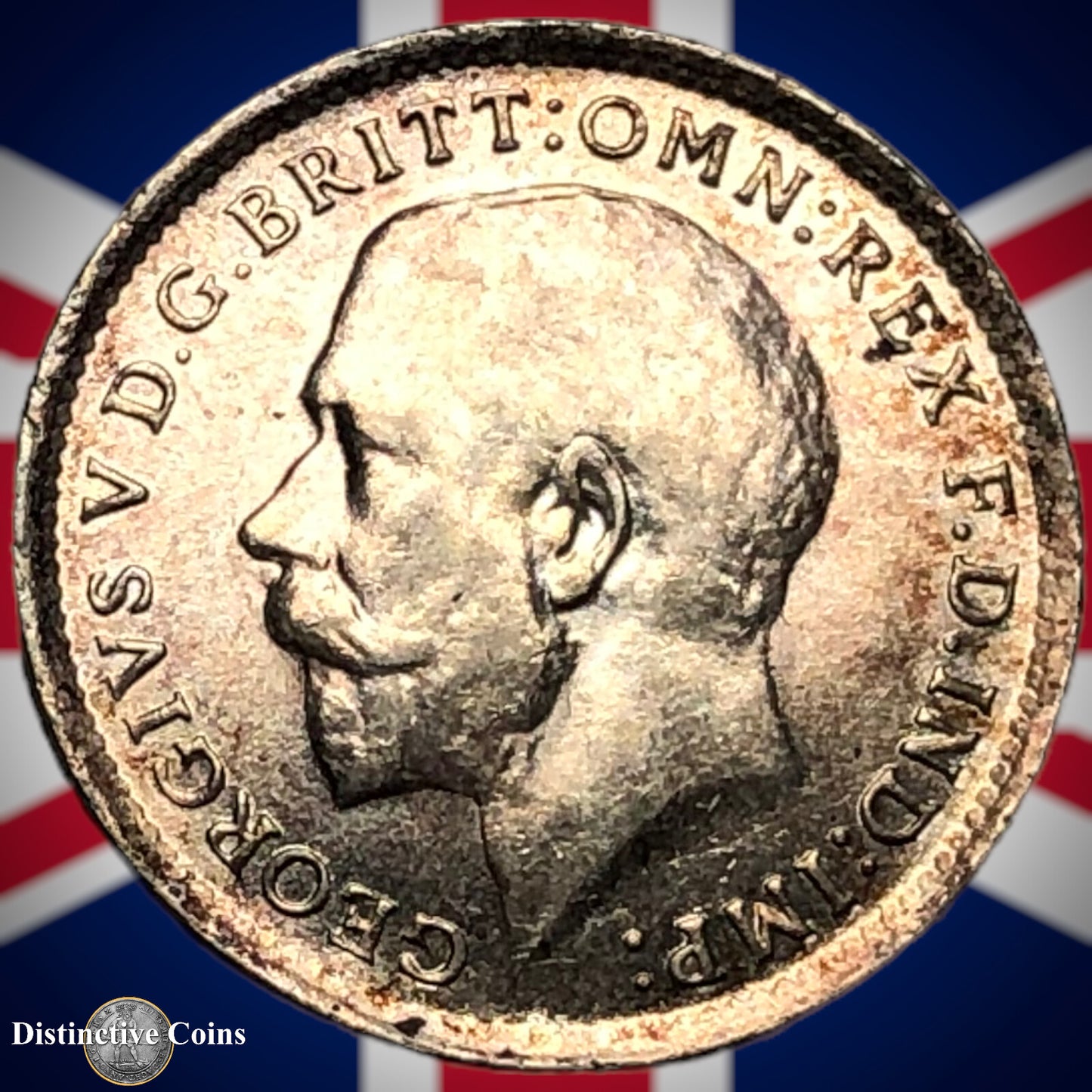 Great Britain 1916 Three Pence GB2174