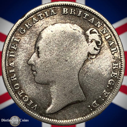 Great Britain 1839 British One Shilling GB0154
