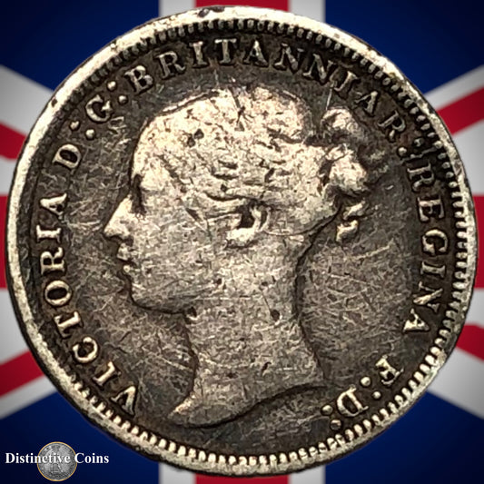 Great Britain 1873 Three Pence GB1858