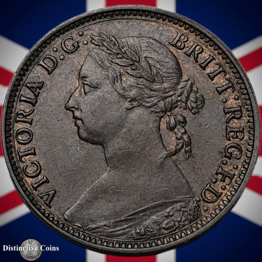 Great Britain 1881 H Farthing 1/4d GB4003