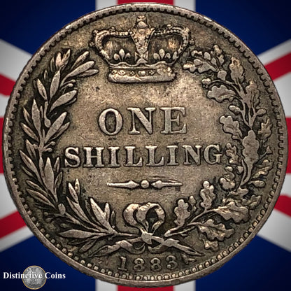 Great Britain 1883 British One Shilling GB0419