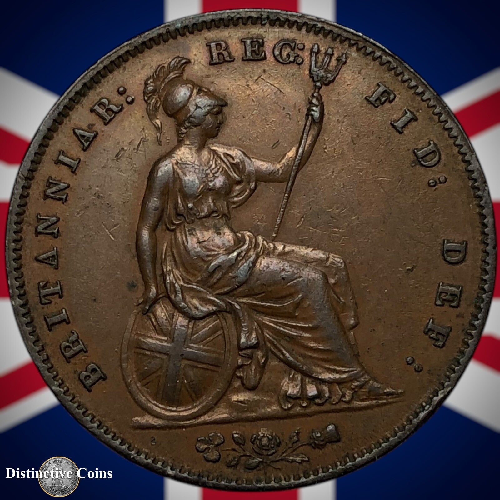 Great Britain 1858 Penny 1d GB6152