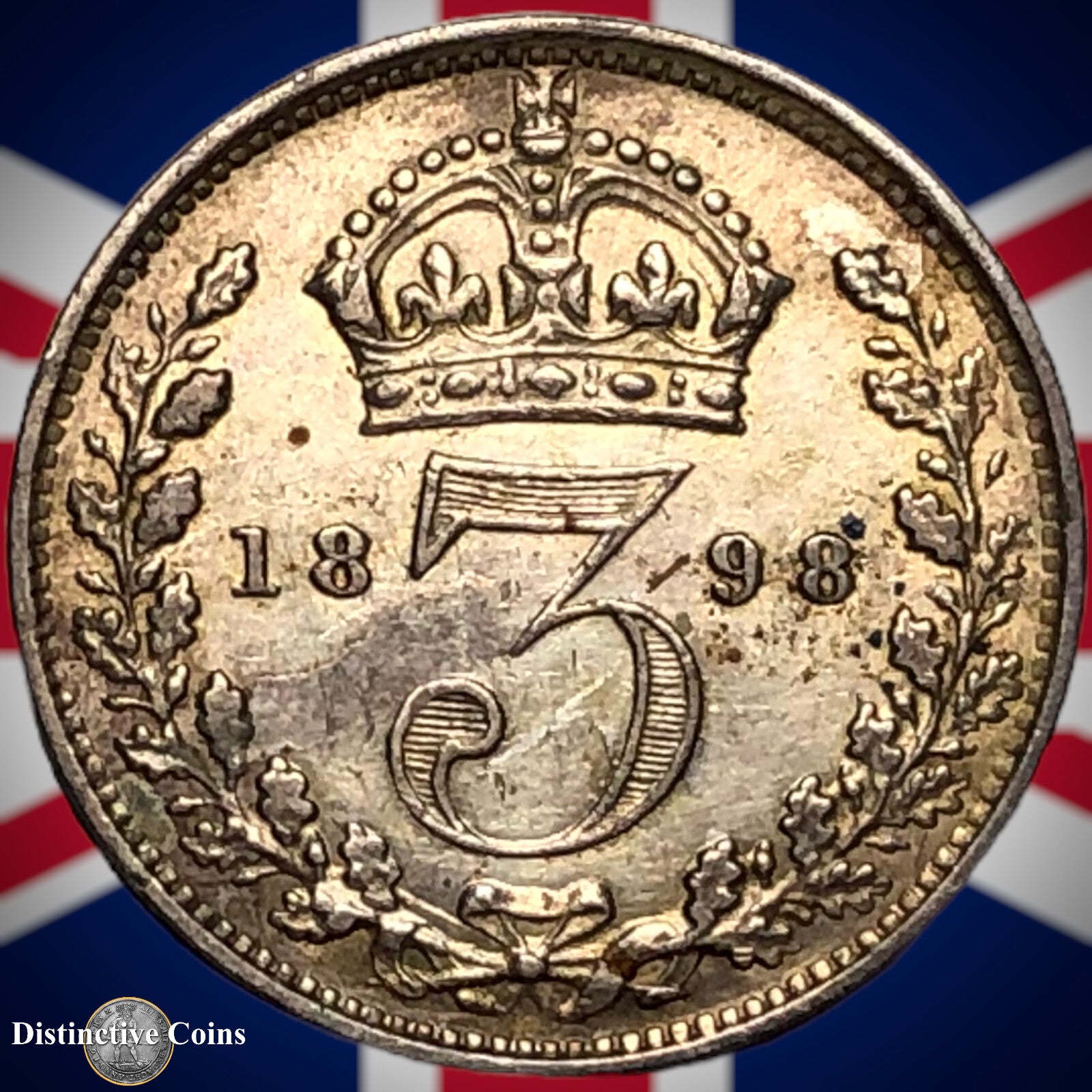 Great Britain 1898 Three Pence GB2050