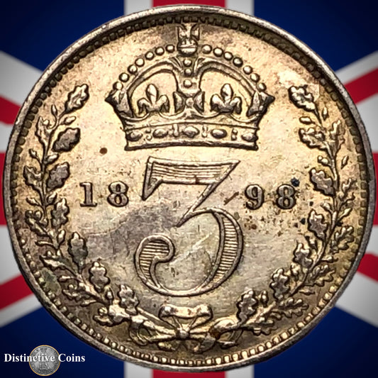 Great Britain 1898 Three Pence GB2050