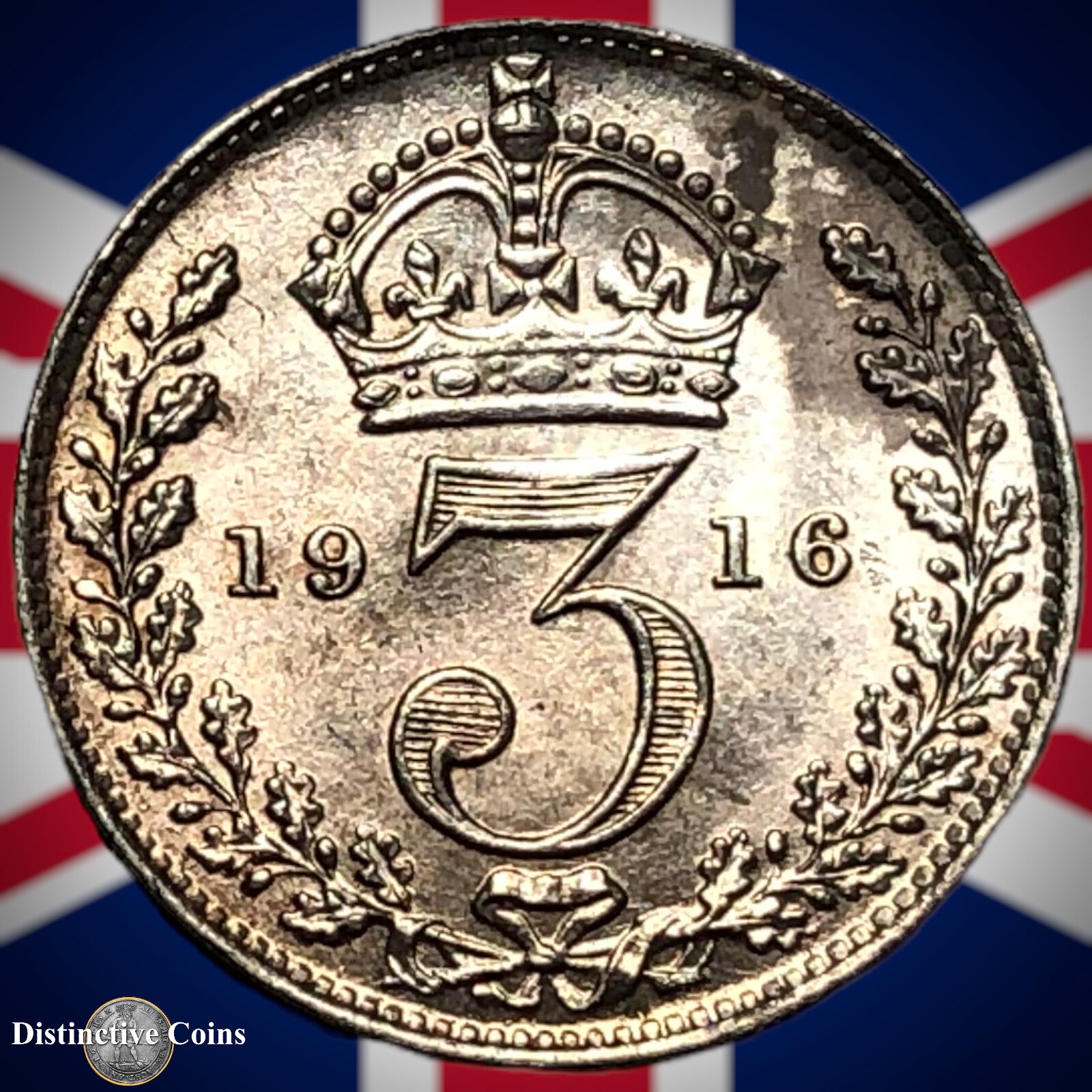 Great Britain 1916 Three Pence GB2167