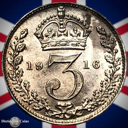 Great Britain 1916 Three Pence GB2167