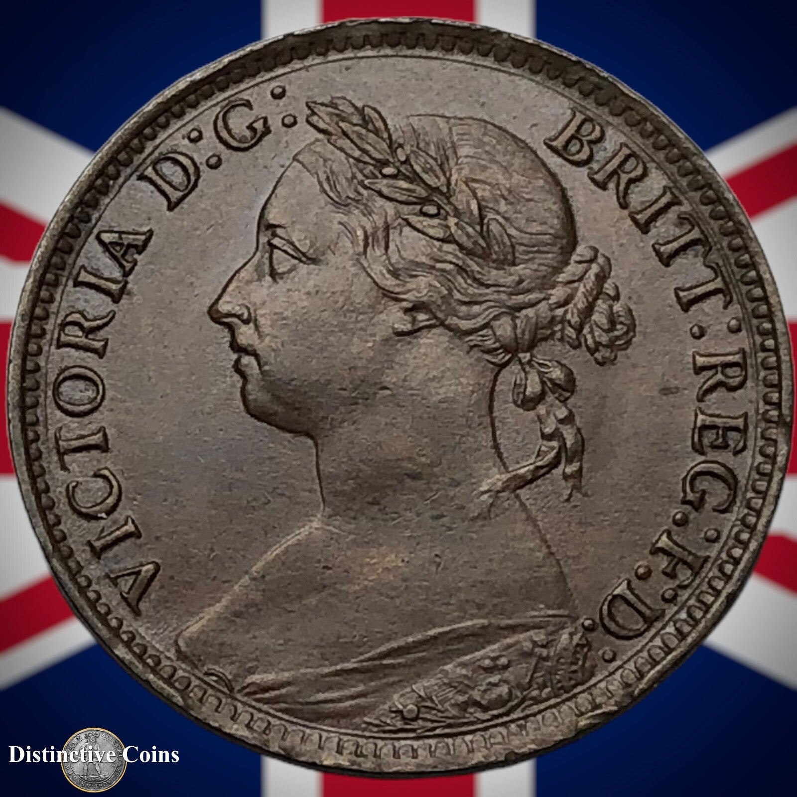 Great Britain 1886 Farthing 1/4d GB4222