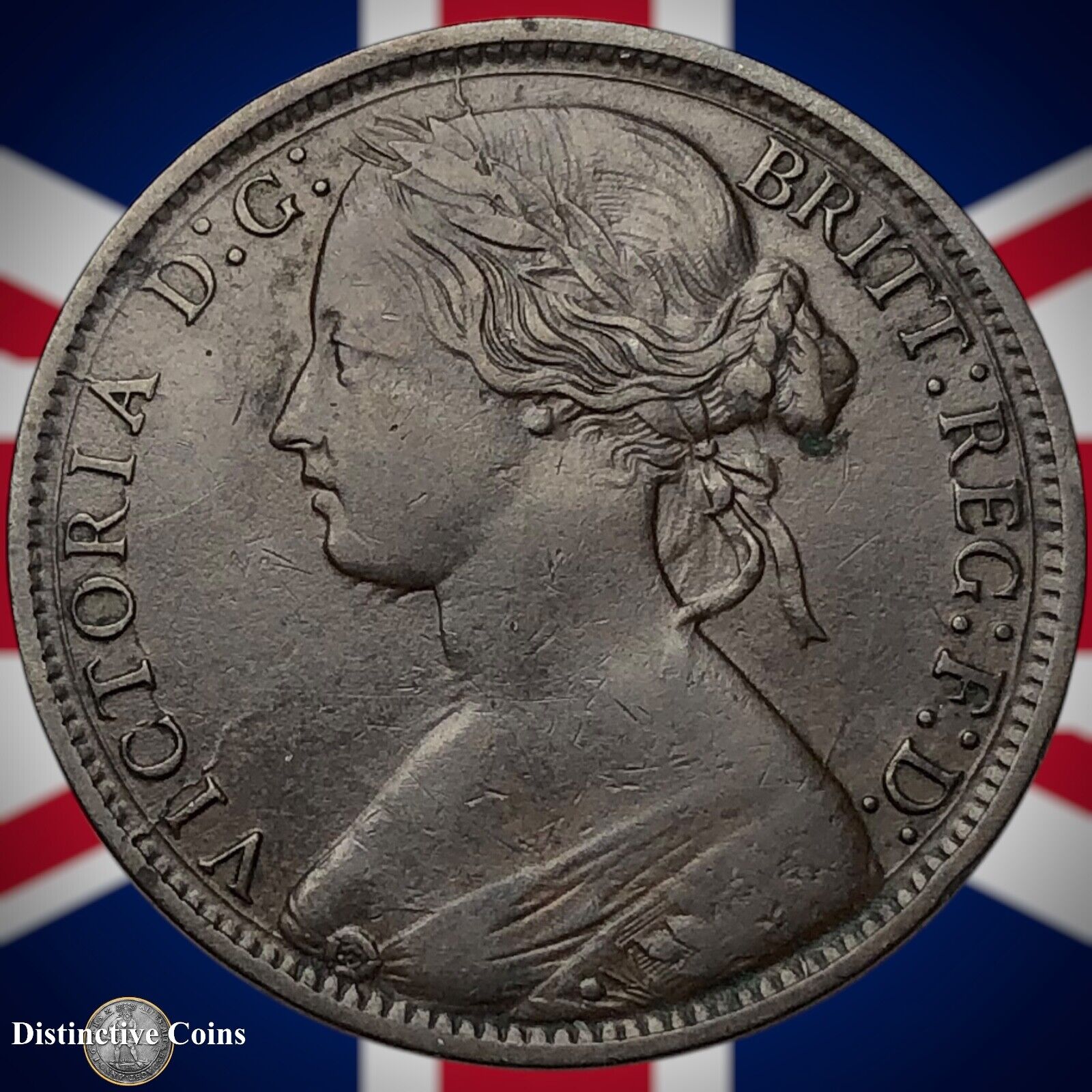 Great Britain 1866 Penny 1d GB6289