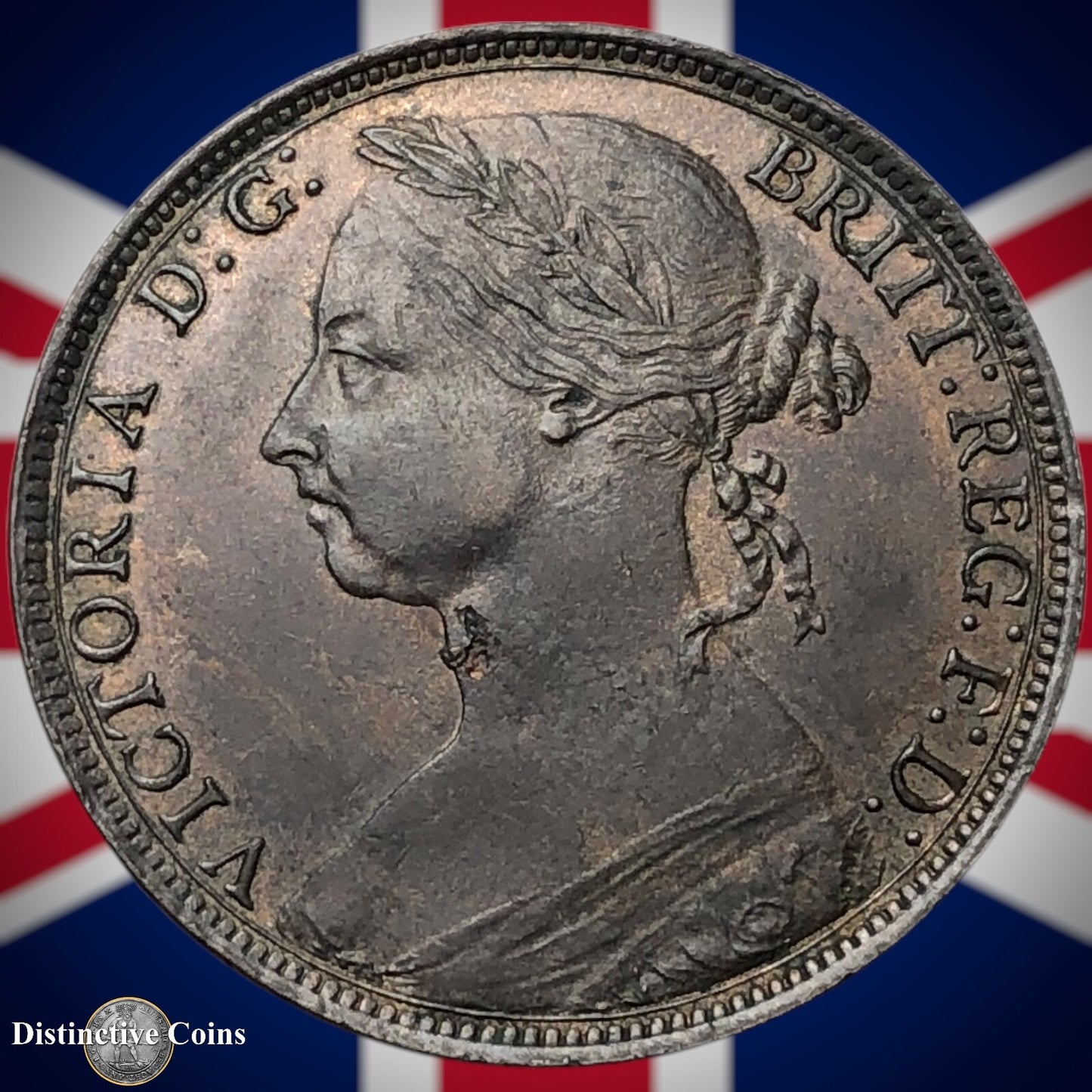 Great Britain 1890 Penny 1d GB6524