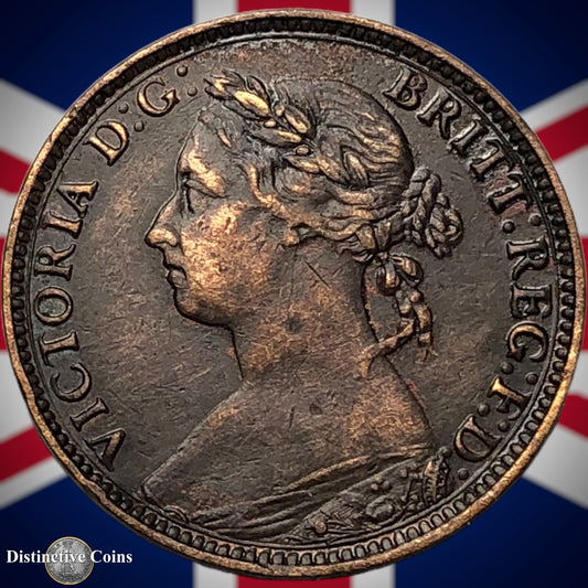 Great Britain 1885 Farthing 1/4d GB4142