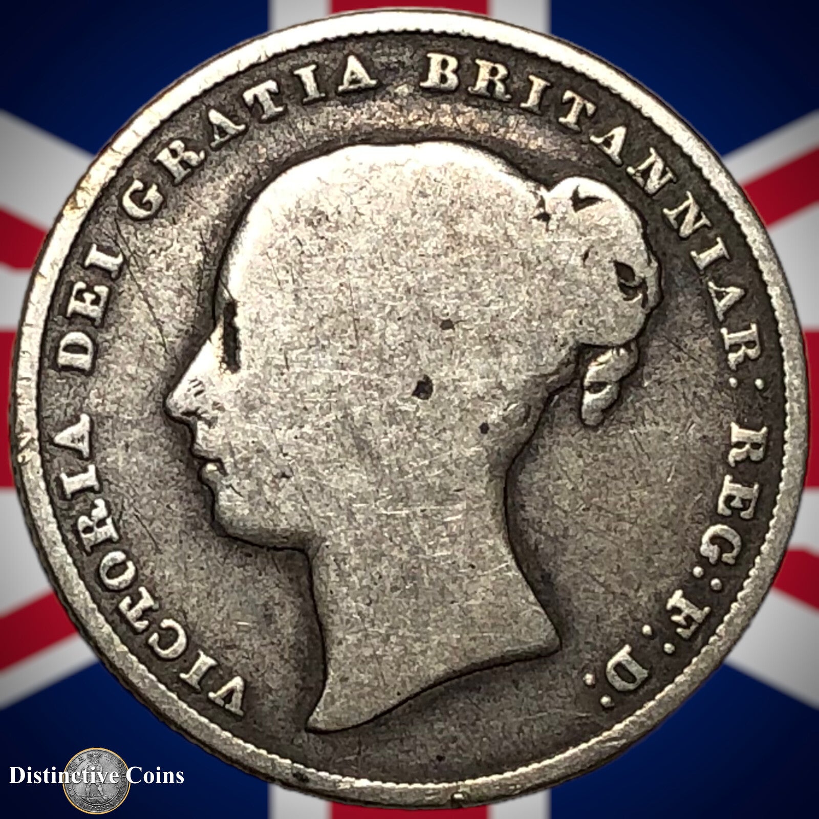 Great Britain 1851 British One Shilling GB0215