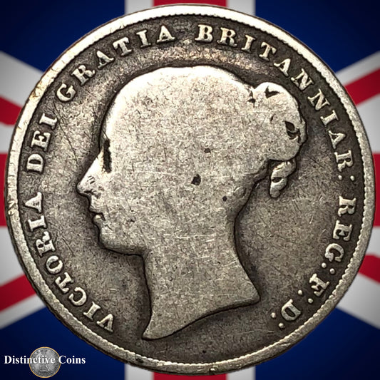 Great Britain 1851 British One Shilling GB0215