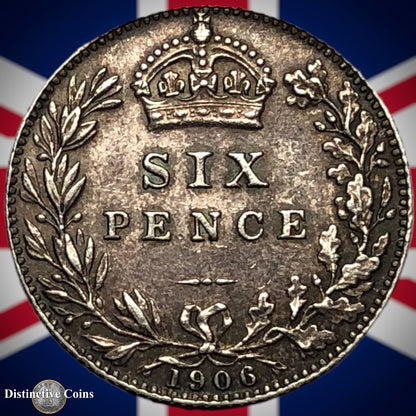 Great Britain 1906 Six Pence GB1541