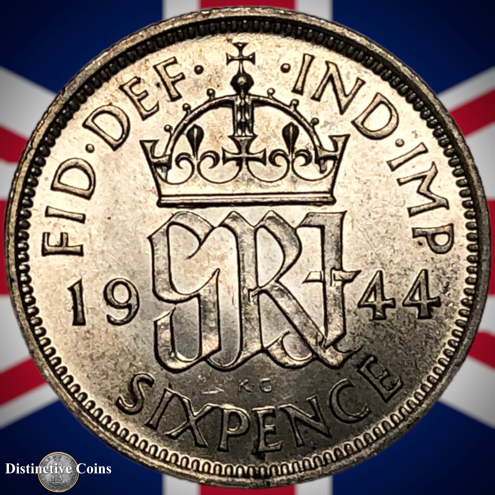Great Britain 1944 Six Pence GB1751