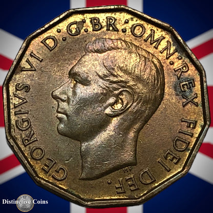 Great Britain 1952 Three Pence GB2513