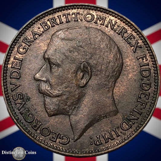 Great Britain 1924 Farthing 1/4d GB4780