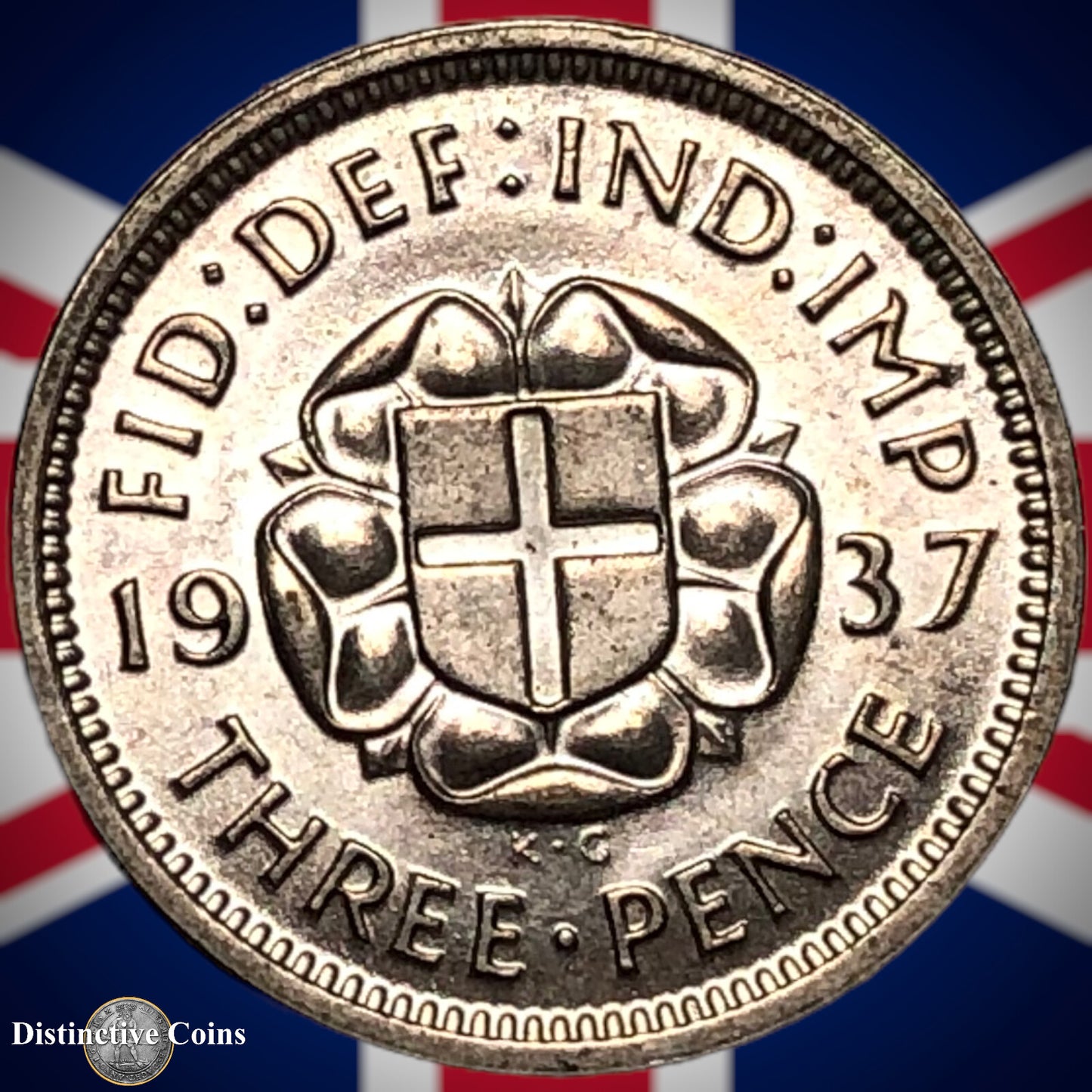 Great Britain 1937 Three Pence GB2294