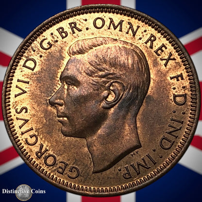 Great Britain 1947 Half Penny 1/2d GB6053