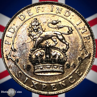 Great Britain 1924 Six Pence GB1659
