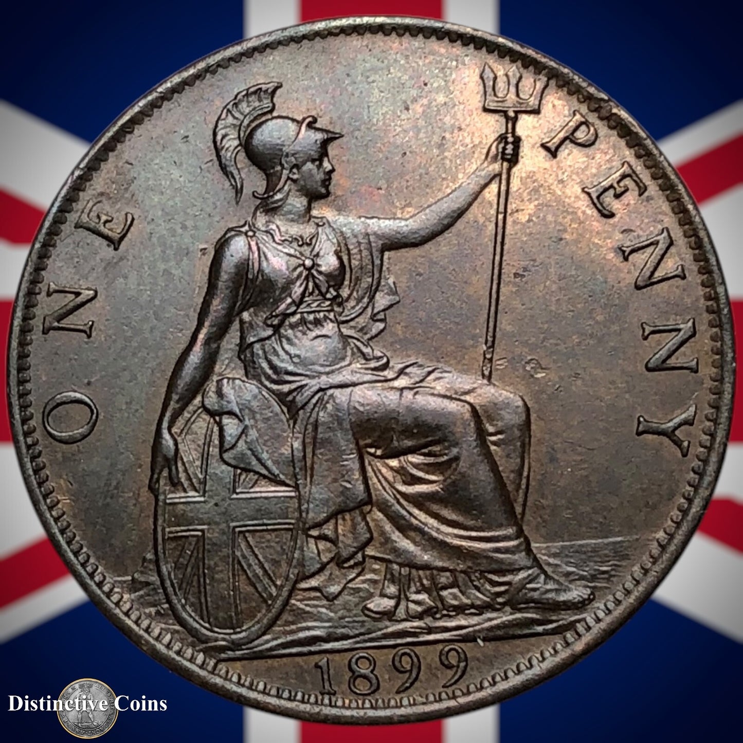 Great Britain 1899 Penny 1d GB6612