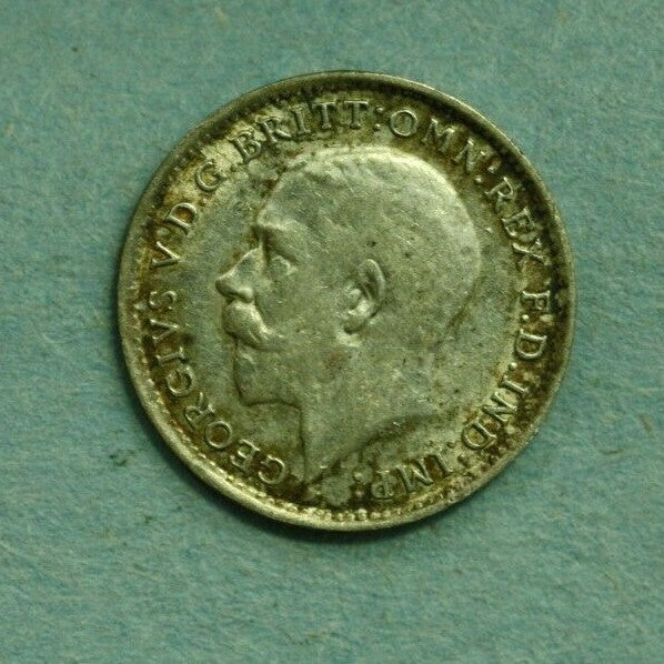Great Britain 1917 3 Pence AU  A384
